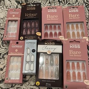 Kiss Nails Nail bundle Impress Bare But Better